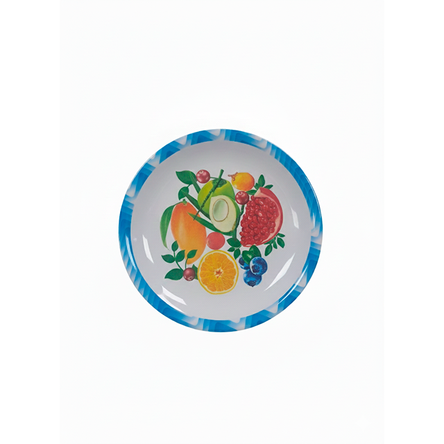 PLATO MELA DECO FLORES 5095AD