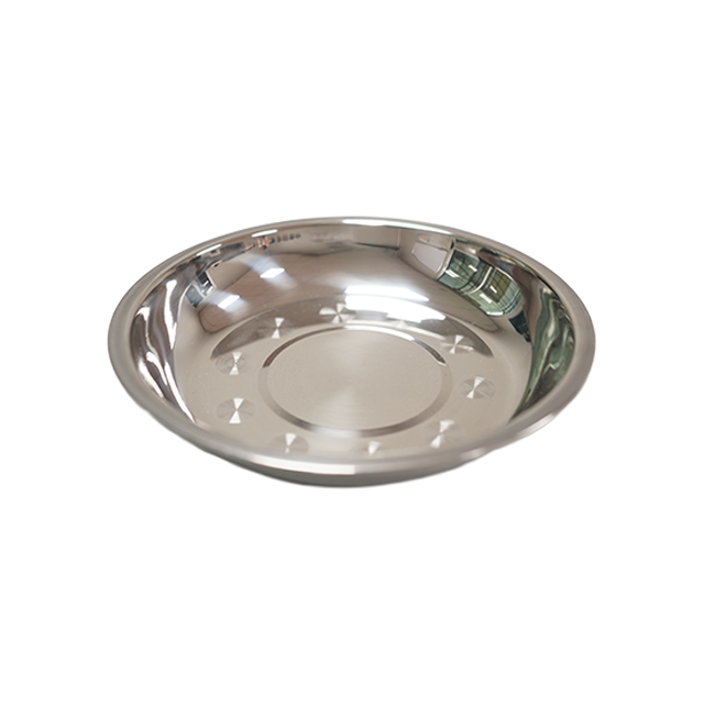 PLATO METAL SEMI HONDO 20 CM 807A