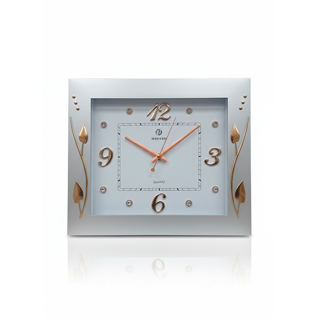 RELOJ PARED RECT ORILLA DECO LX-3514