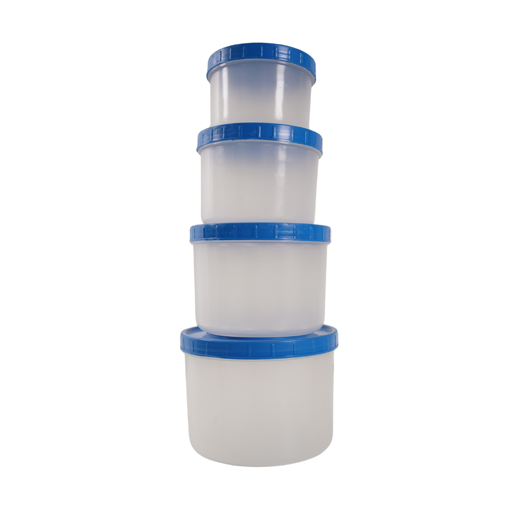 SET 4 CREMERAS PLAS STAMPO SECR01N