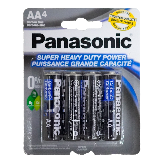 SET 4 PILAS AA PANASONIC IC 50023/66256