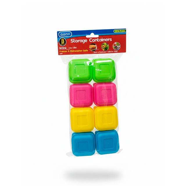SET 8 MINI HERMETICO PLAS SUR FAMILY MAID 61234