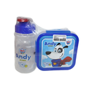 SET ESCOLAR PLAS DECO ANDY-TAPER 500ML+BEBETODO 400 ML REYPLAST RWX036700