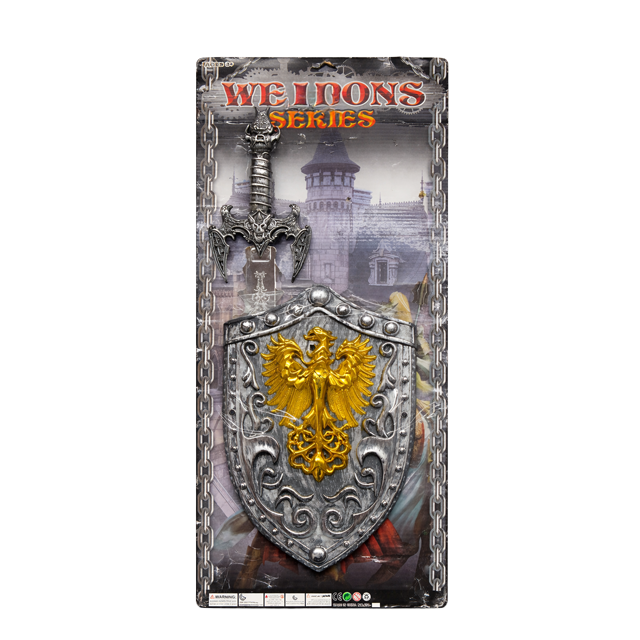 SET ESPADA C/ESCUDO LEON CART BB-02-8105