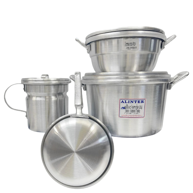 SET OLLA 24/ARROC 20/LECHE 12/SART 16 ALU ALINTER OAL241