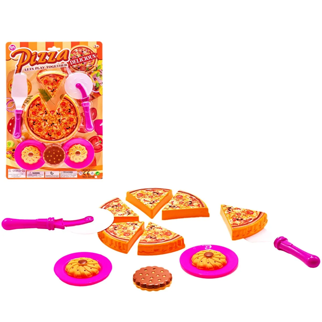 SET PIZZA 6 PORCIONES C/ACC 3018 BB-05-H28
