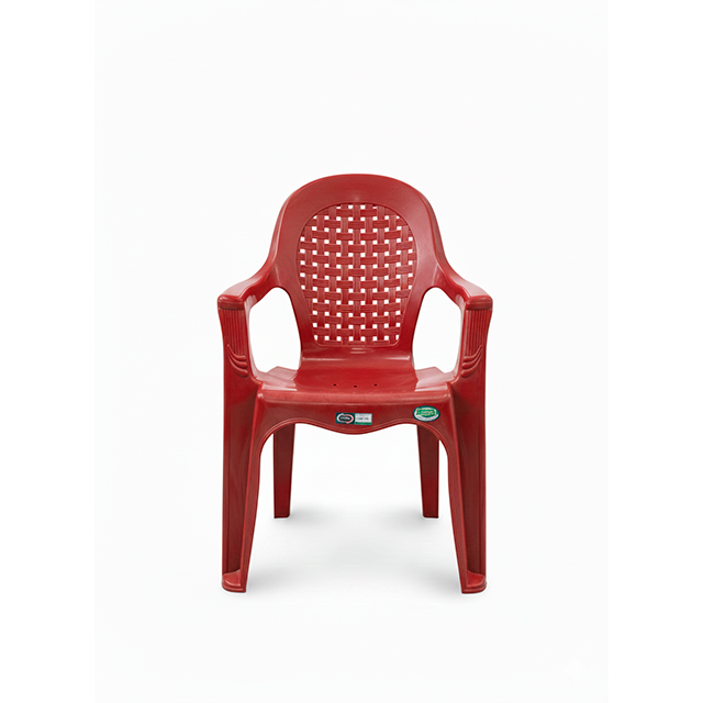 SILLA PLAS PARIS ENTRETEJIDO C/B CEREZO MEGA