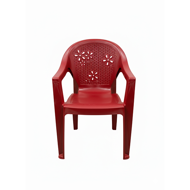 SILLON PLAS MAJESTIC RESP FLOR C/B CF CEREZO MEGA