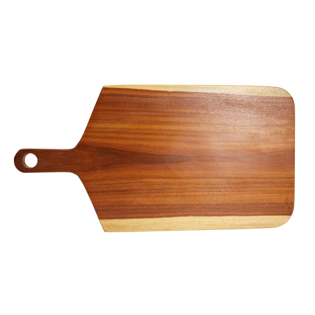 TABLA MAD 40X21 CM C/MANGO APROX ARTESANAL TAB001M