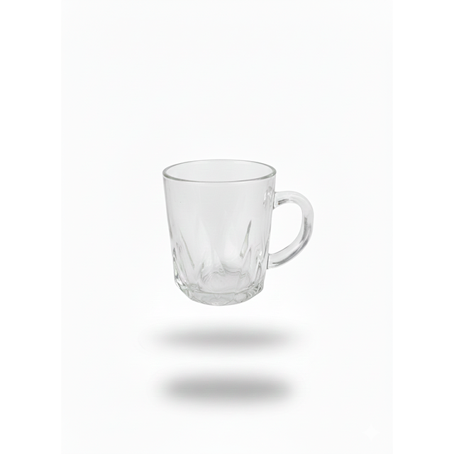 TAZA VID 8.5 OZ/250 ML TRANS DECO PIRAMIDE ZB241 GIGI