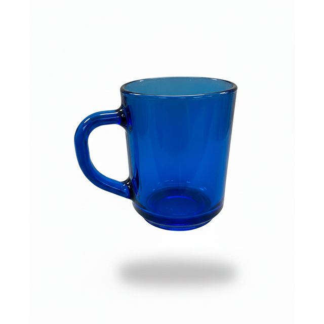 TAZA VID 8 OZ TRANS AZUL CM0801