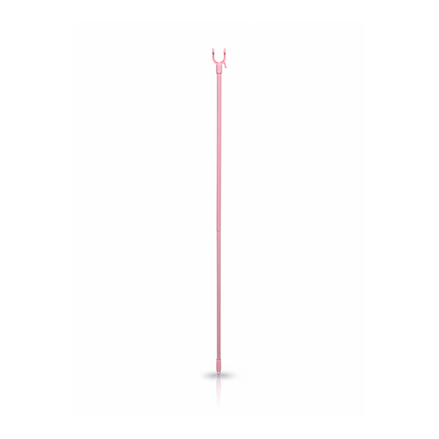 VARA PLAS P/COLGAR ROPA 1.30 CM APROX