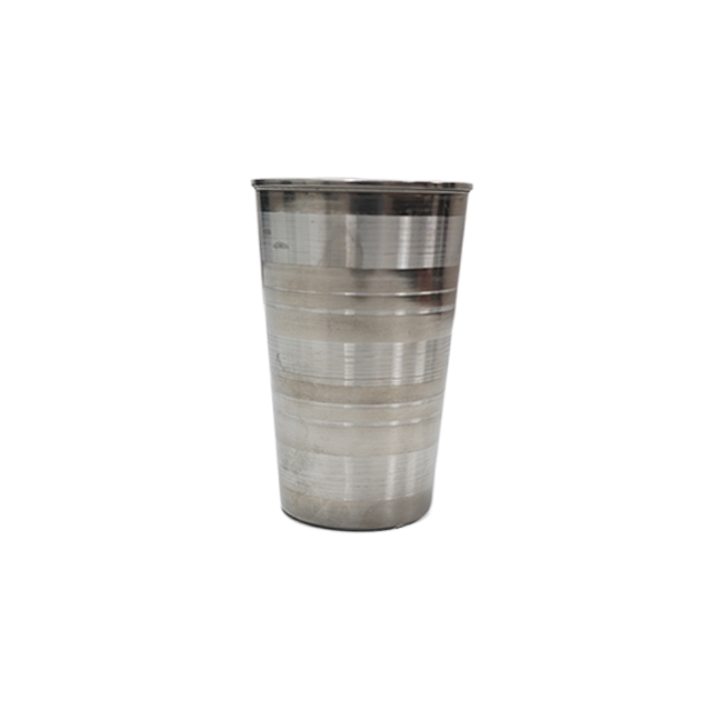 VASO ACERO INOX 12 CM BG-8