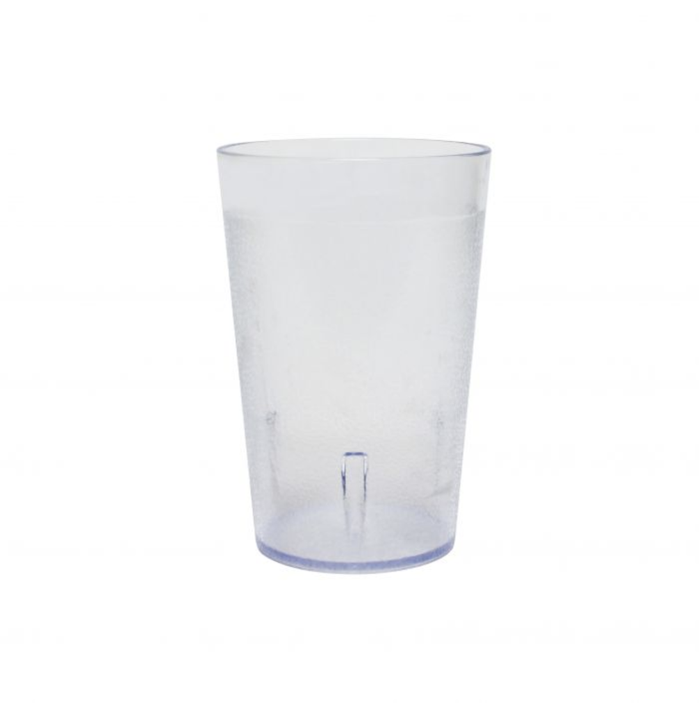 VASO ACRI CLARO 8 OZ THUNDER PLTHTB008C