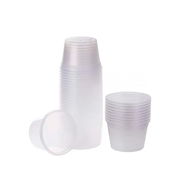 VASO DESE 1 OZ TRANS PAQ 100 PROEMPAQUES