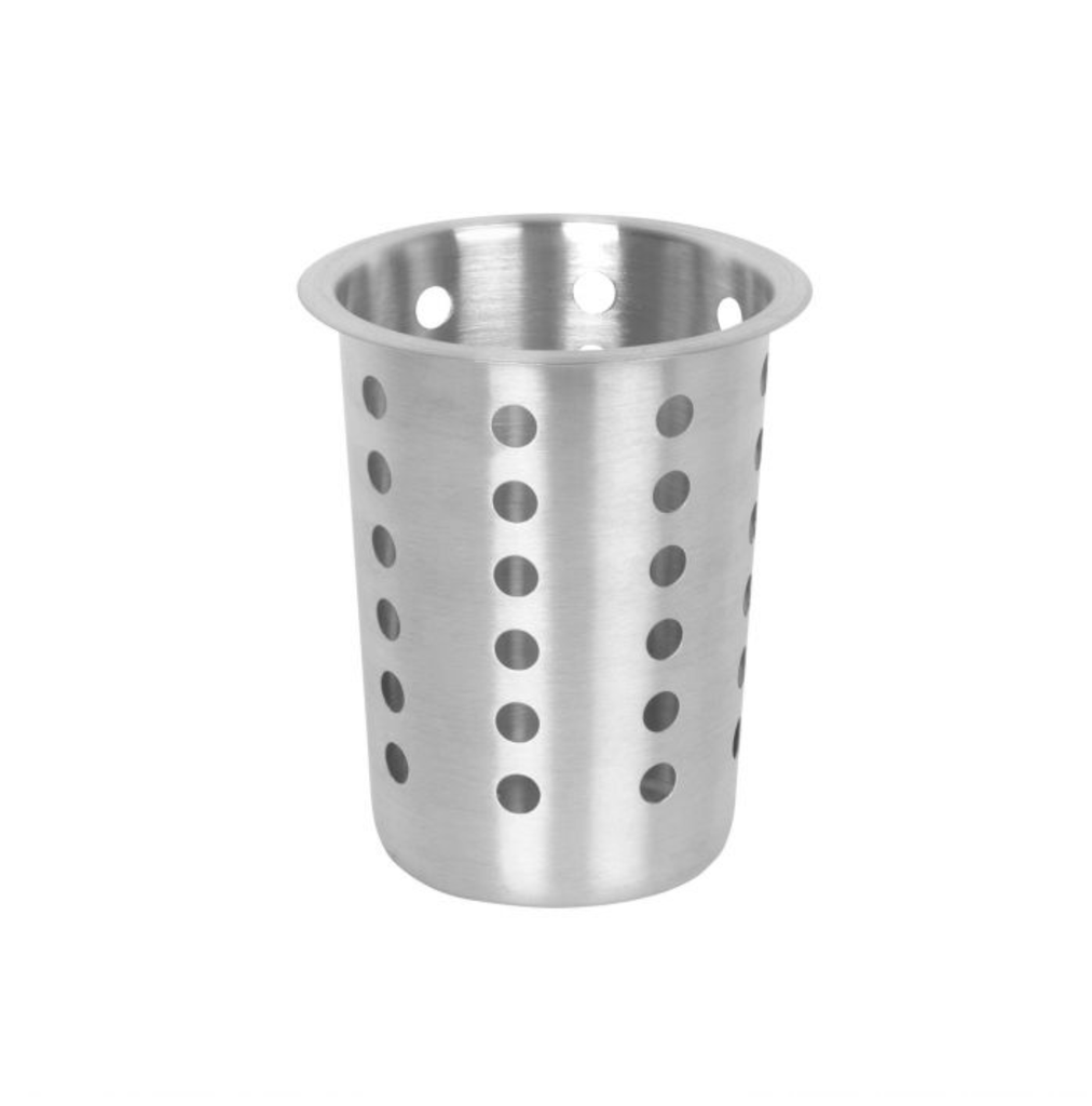 VASO C/AGUJEROS ACER INOX P/CUBIERTOS THUNDER SLFC001