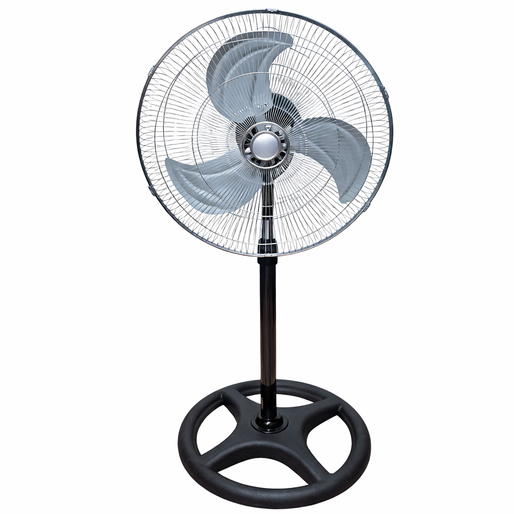 VENTILADOR PEDESTAL 18" INDUSTRIAL BASE RED CASAMAS 1017