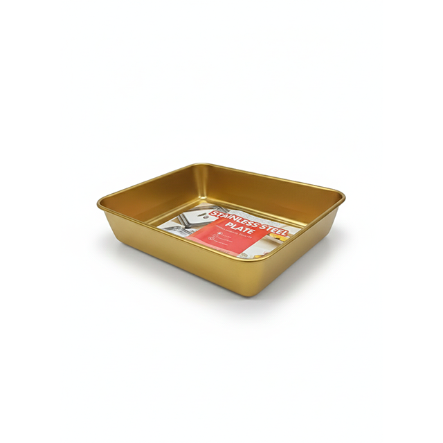 MOLDE HACER INOX 25.25X20.3 CM RECT DOR 430A-GIGI