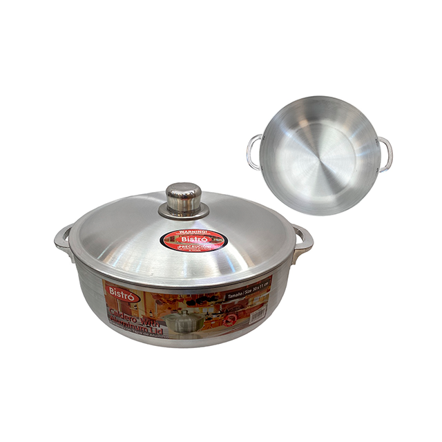 PAILA ALUM 30X11 CM C/T PLAT BISTRO 713-TYPS30