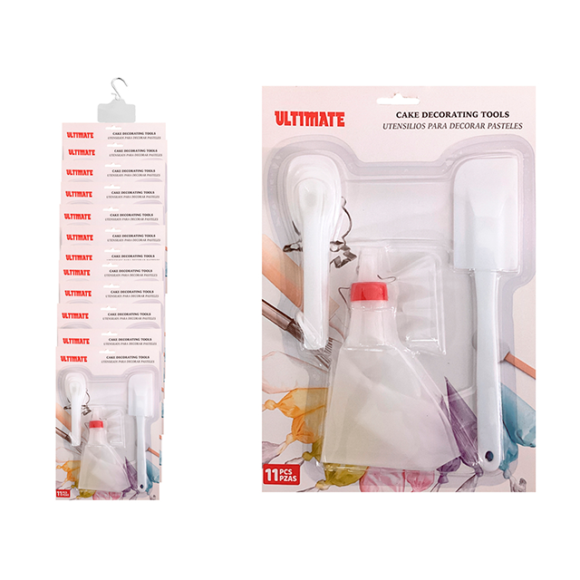 SET UTENSILIOS P/REPOSTERIA PLAS BL 11 PZ ULTIMATE MAYS 723-02003
