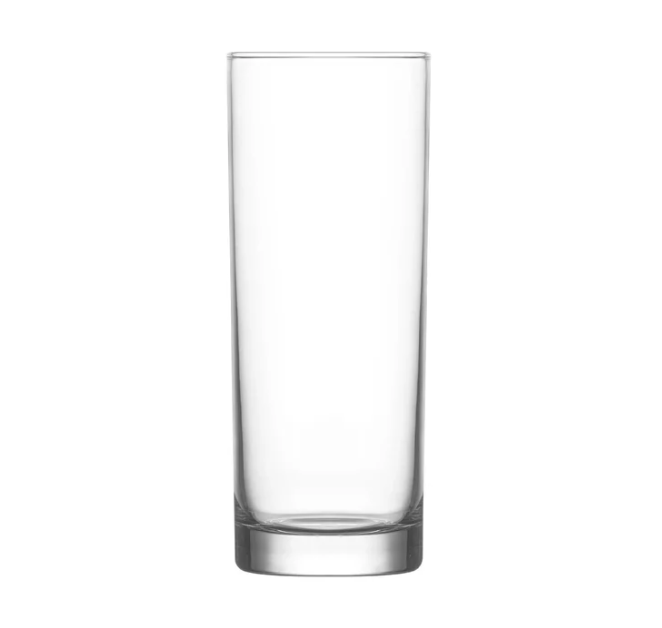 VASO VID 12.25 OZ LISO RECTO LAV LV-LBR340Z