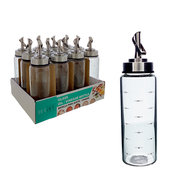 ACEITERO/VINAGRERO VID/MET 300 ML TRANS/PLAT LIFE ART 750-01987