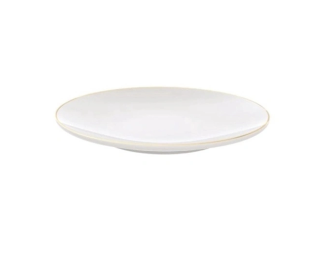 PLATO PORCELANA ORO 8.25" HONDO TRAMONTINA 96010/410