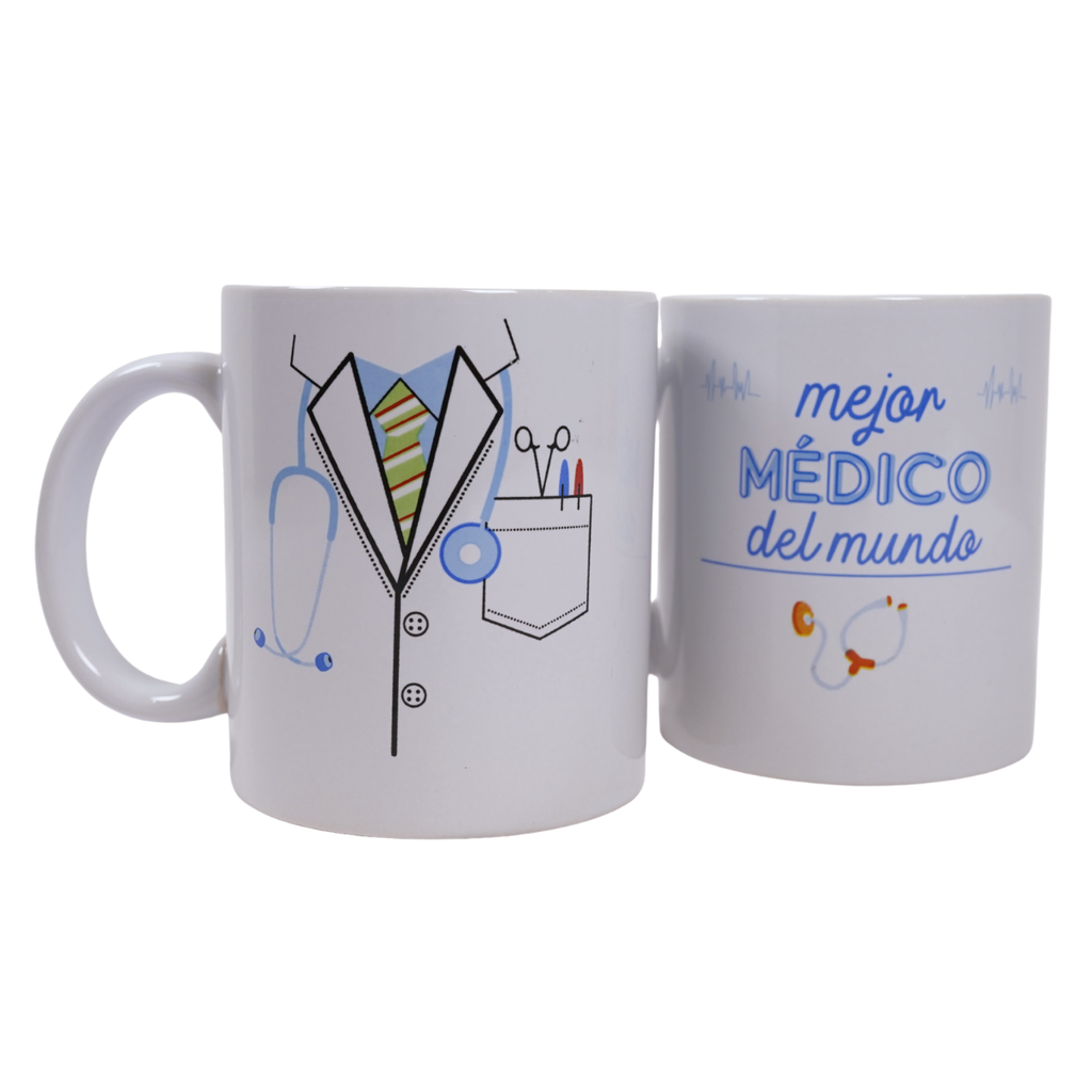 TAZA CERA 11 OZ DECO MEDICO 9954