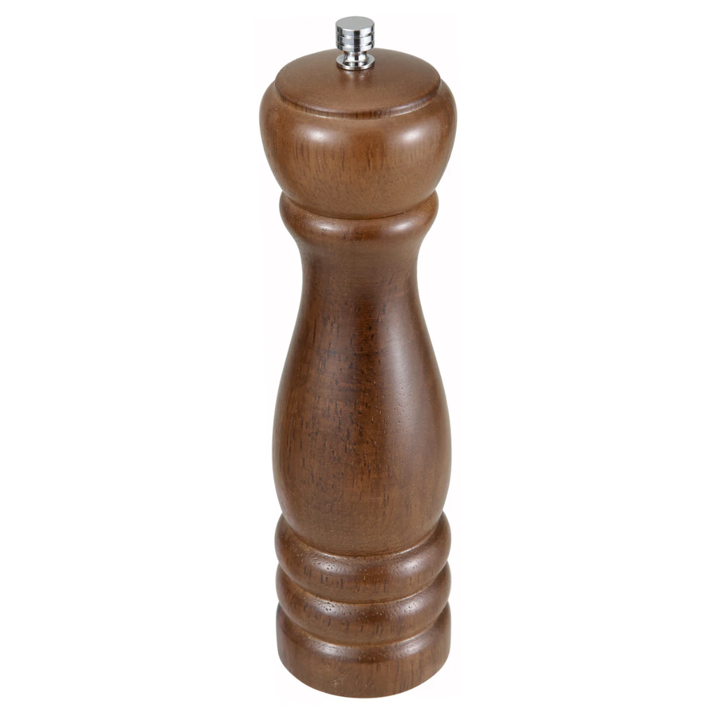 PIMENTERO WOODEN PEPPER MILLS 8" H WPM-08 WINCO MOLINO