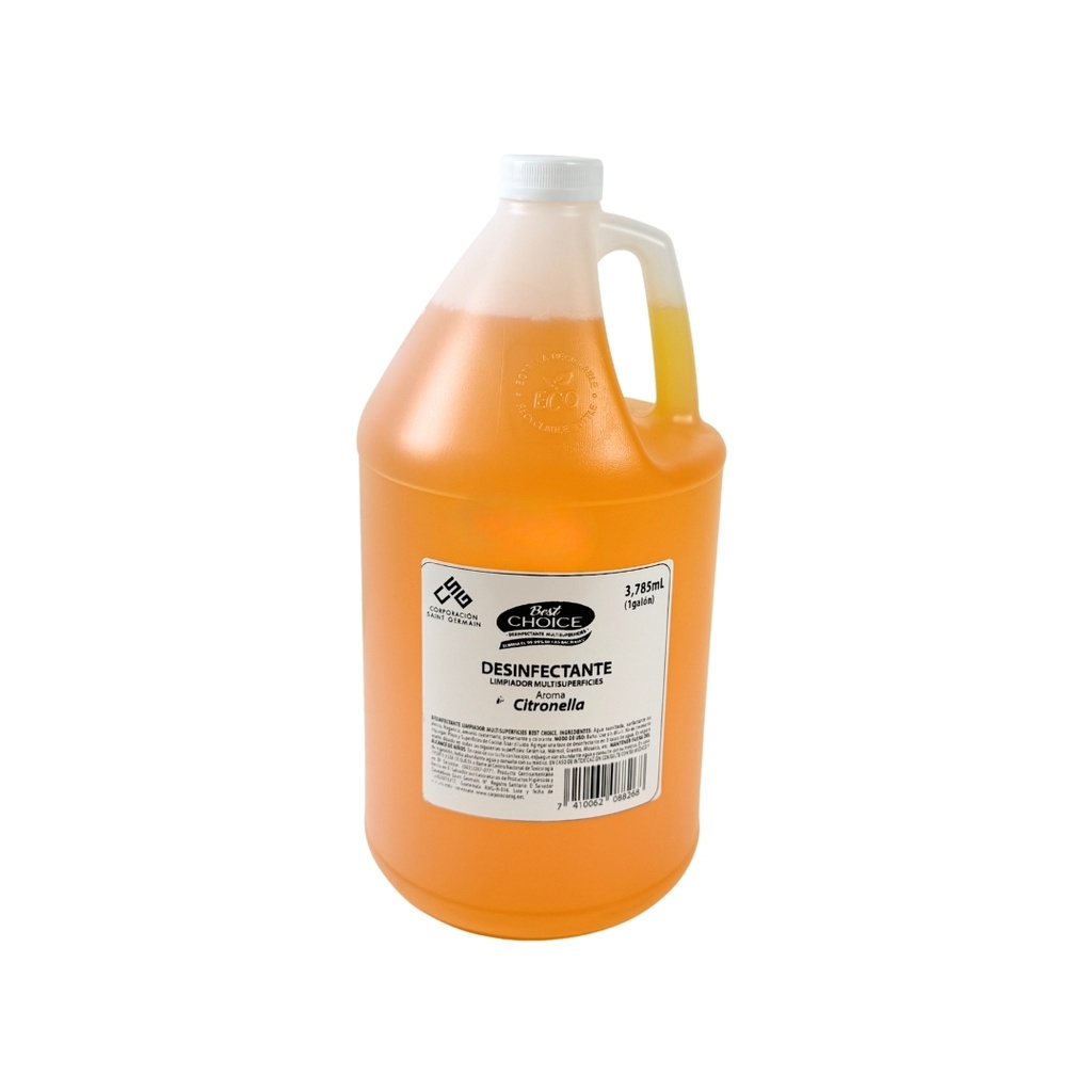 DESINFECTANTE CITRONELA 1 GAL BEST CHOICE