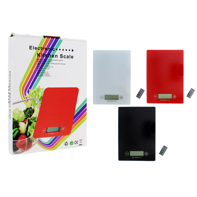 BASCULA/PESA DIGITAL P/ALIMENTO VID/ABS 5 KG PACIFIC CLUB 739-34641