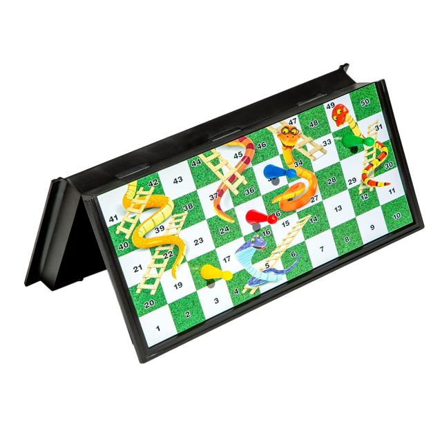 JUEGO SERPIENTES Y ESCALERAS CAJ QDM-05-6612