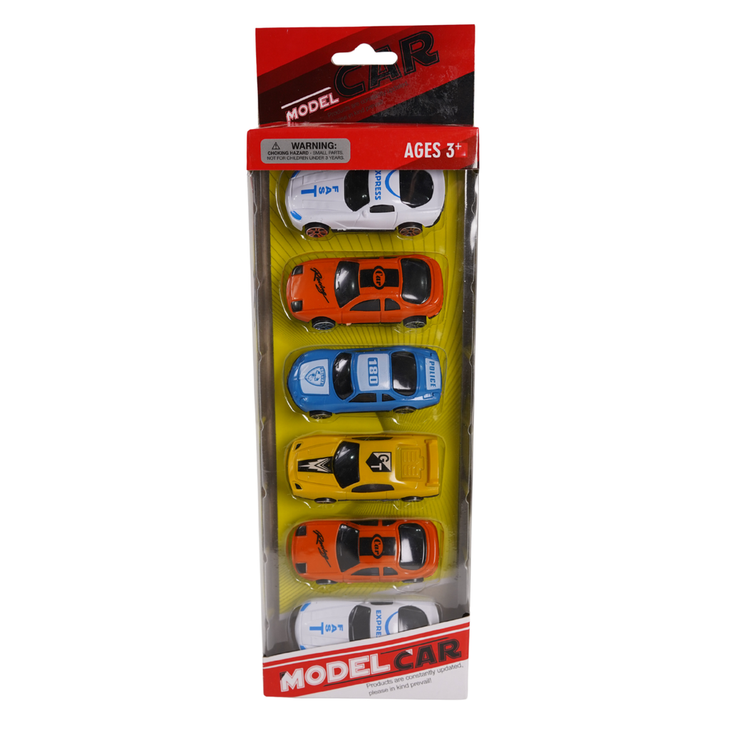 SET 6 CARROS PLAS T/SEDAN POLARIZADOS CAJ CJ-1020268