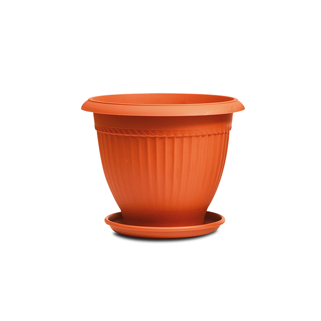 MACETA PLAS PALMETO #01 C/BASE REYPLAST MCX023000