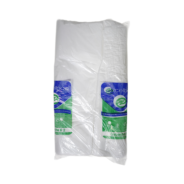 BOLSA GAB #2 BLANCA 100 PZ