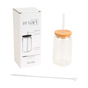 VASO VID C/CARRIZO 16OZ/475ML LIFE ART 751-01063