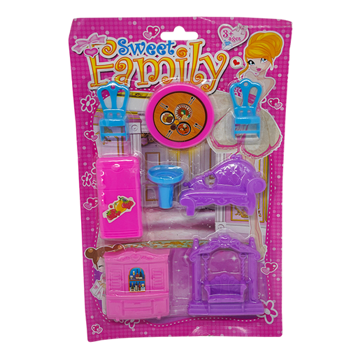 [15012819] SET MUEBLES P/CASA 8 PZ BLIS SWEET FAMILY CJ-4137769/7036