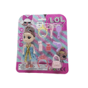 SET MUÑECA 11 CM APROX C/ACCESORIOS LOL CJ-2310779