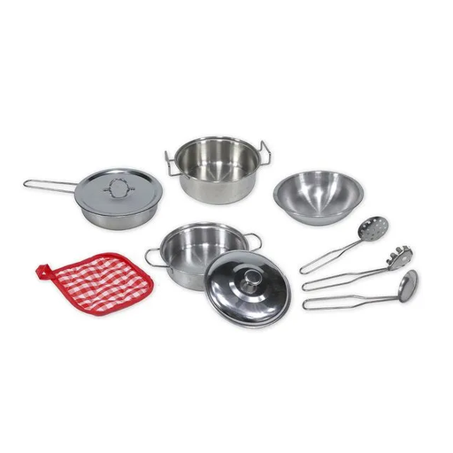 [15013041] SET COCINA METAL 10 PZ CAJ 45285/34021
