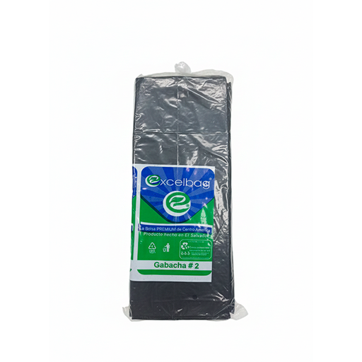 [15013083] BOLSA GAB #2 NEGRA 100 PZ