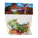 SET 12 DINOSAURIOS PLAS 2"+2 ARBOLES BOL CASAMAS 1313