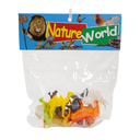 SET 12 ANIMALES GRANJA PLAS 1.5" BOL CASAMAS 1321