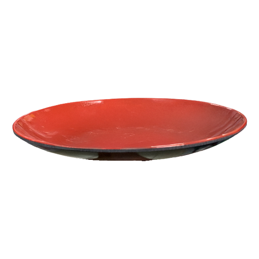 [15014105] PLATO MELA OVALADO 12" BICOLOR CK38012 QI