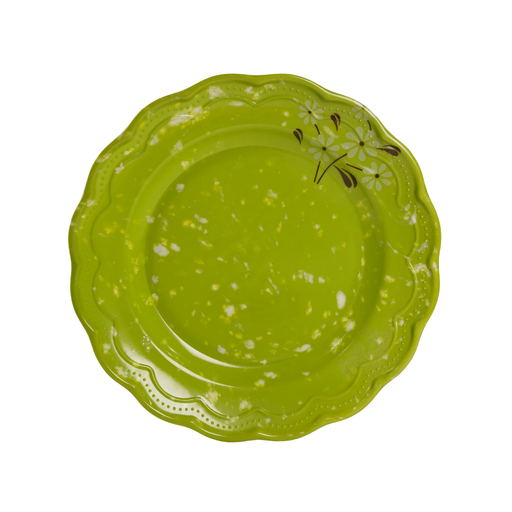 [15014112] PLATO MELA 10" SEMIHONDO VERDE 3780 QI