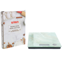 PESA P/COCINA DIGITAL VID 20X15CM ULTIMATE 739-04097