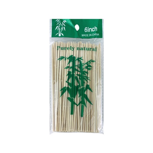 [15014235] PALILLOS P/PINCHO MAD 6" APROX BOL BISTRO MAYS 741-39622