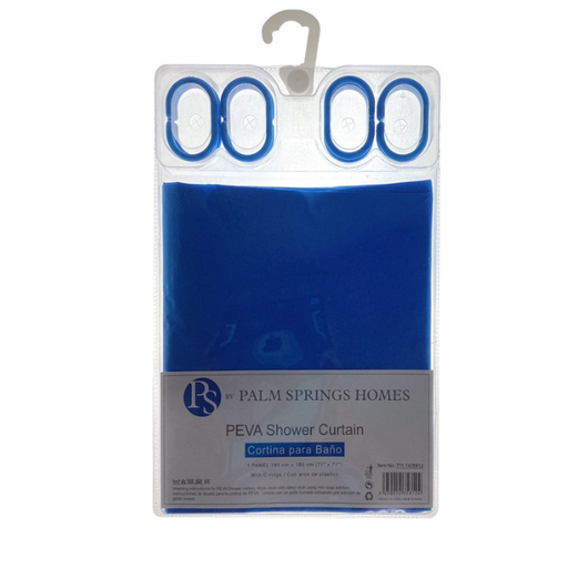 [15014286] CORTINA P/BAÑO PLAS 180X180 CM COL SURT PALM SPRINGS MAYS 711-1435812