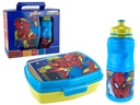 SET 2 PZ DEPOSITO/ENV P/ALIMENTO + BOTELLA SPIDERMAN MARVEL 744-74773