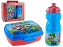 SET 2 PZ DEPOSITO/ENV P/ALIMENTO + BOTELLA SUPER MARIO RJ/AZ NINTENDO  744-75273