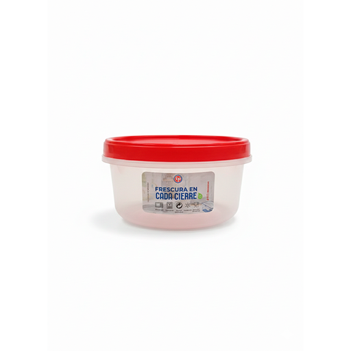 [15014624] CREMERA PLAS 500 ML TRANS C/T CEREZA TACOPLAST 32035